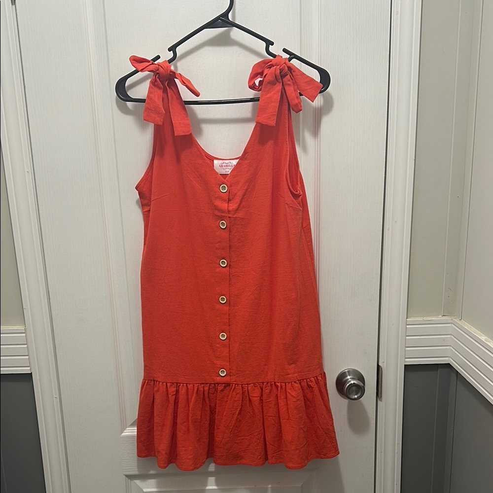 Red/Orange Dress